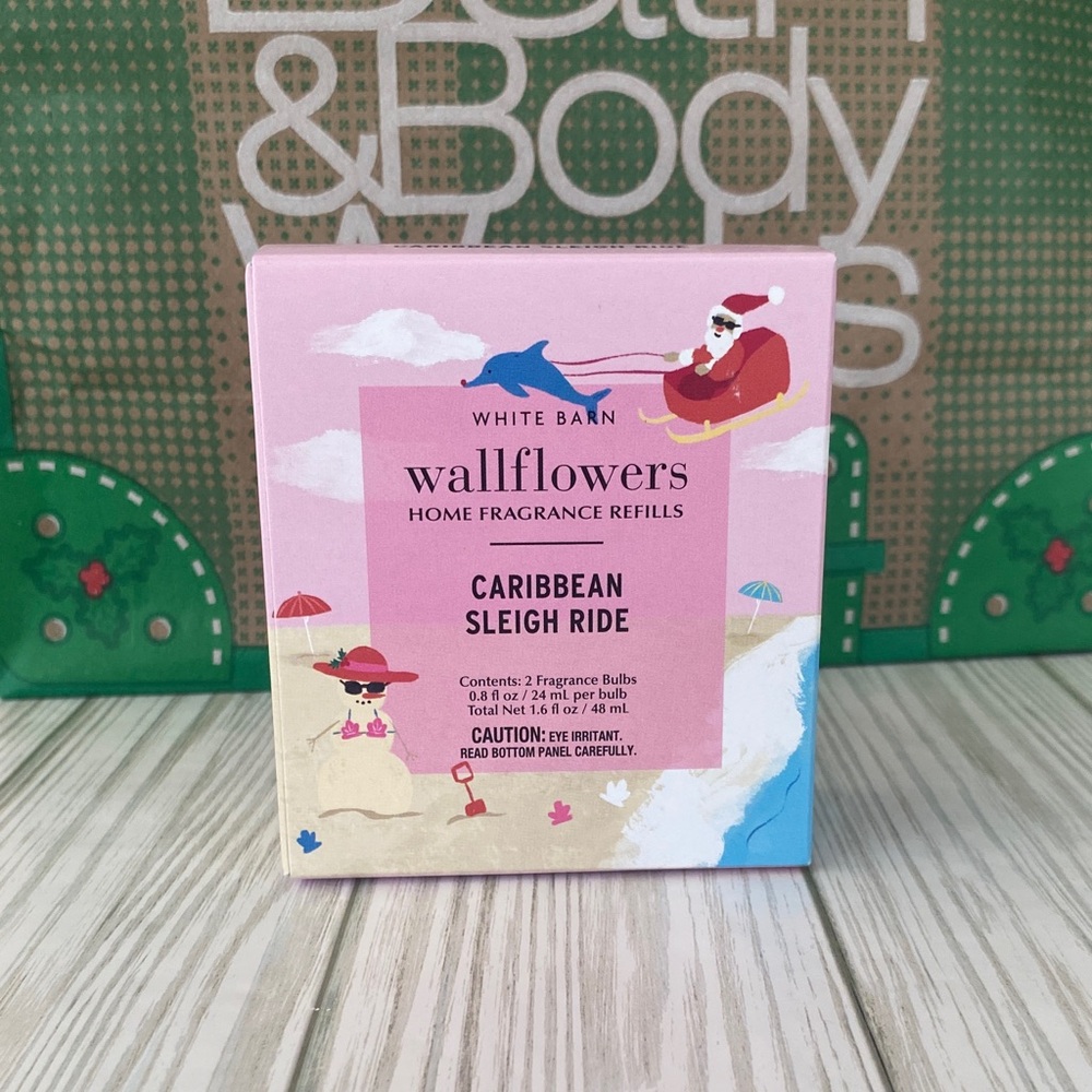 CARIBBEAN SLEIGH RIDE Wallflower Refills 2 PACK